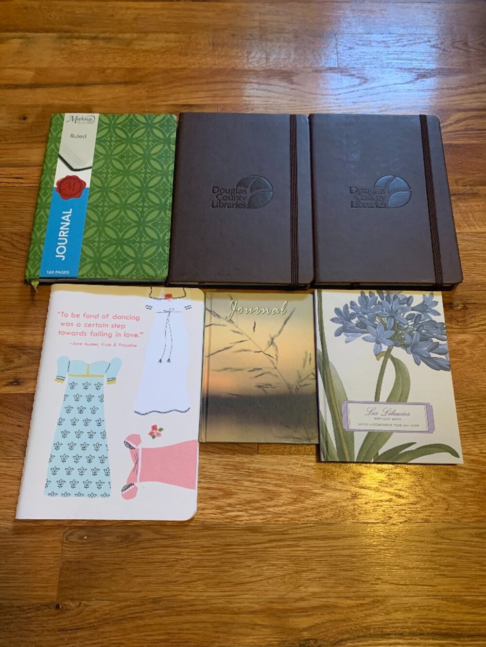 Blank Journals / Journaling Books & a Date/Birthday Book